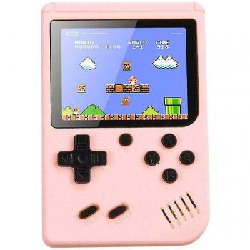 Consola de Juegos Retro Bioxh Rosa con 500 Clásicos