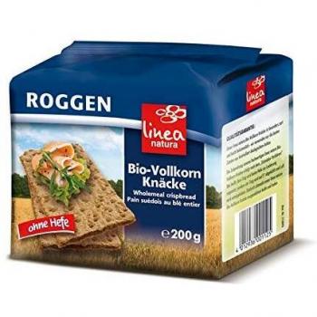 Linea Natura Roggen Vollkorn Knäckebrot, 5 x 200 g