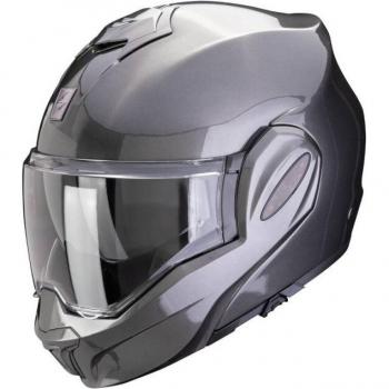 Casque moto modulable Scorpion Exo-Tech Evo Pro Solid Gris 2XL