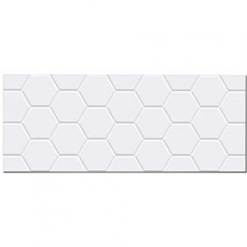Protector Pared Hexagonal Blanco 60x300