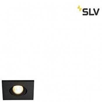 SLV NEW TRIA 45 I‑Eckiger LED‑Deckeneinbaustrahler – CS, Clipfedern, IP44