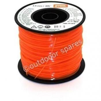 Filo Nylon Stihl 2,4 Mm Quadro 253 Metri per Decespugliatore