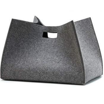 Filz Aufbewahrungsbox anthrazit 50 x 35 x 35 cm