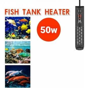 Calentador de Acuario Ajustable con Control Digital 50W-500W