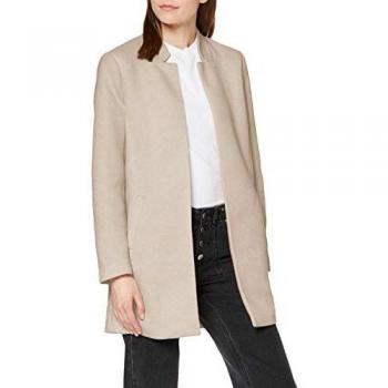 ONLSOHO Sophisticated Beige Wool Coat