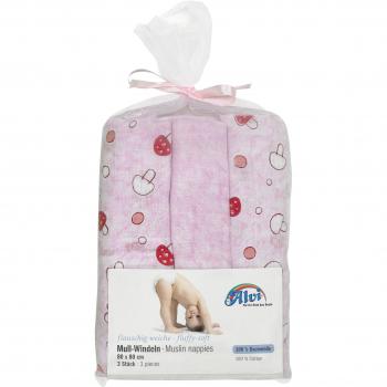 Rosa Alvi Pullover-Mull 3‑Pack