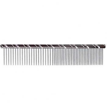 Peigne à cheveux en acier, 16 cm – Noir