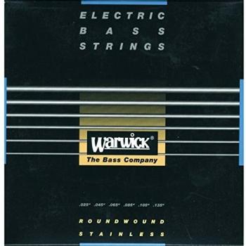 Warwick Black Label 6-String, Stainless Steel