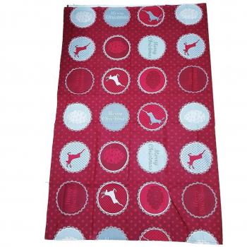 Mantel de Navidad 130x170cm con Lunares