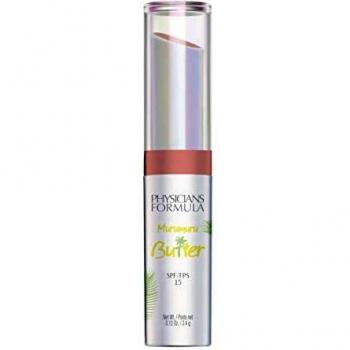 Lippenstift Murumuru Butter SPF 15 – 12‑Farbenpalette (Physicians Formula), 3,4 g