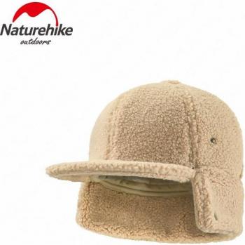 Gorro cálido Naturehike de lana para hombre y mujer, con piel de cordero, transpirable y resistente al viento, ideal para escaladas en invierno