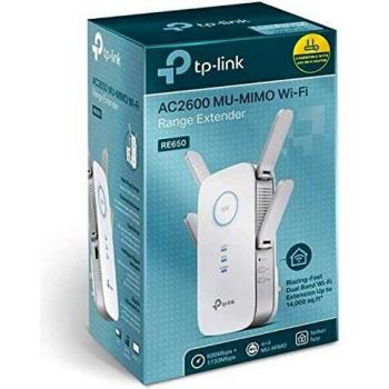 TP-Link RE650 AC2600 Dual Band WLAN Repeater für Wandmontage
