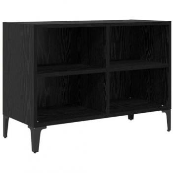 Compact Black Oak Display Unit