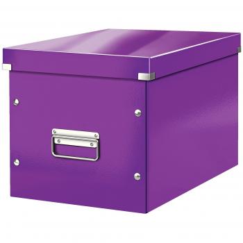 Leitz Cubo Archivio Click & Store, Grande, Viola