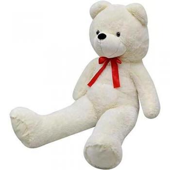 XXL White Plush Cuddly Bear 85 cm
