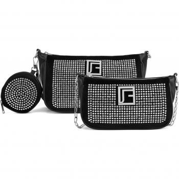JENNY Handtasche für Damen JFR-L-026-06 Schwarz