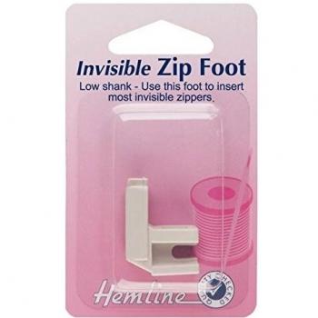 Hemline Hidden Zipper Foot