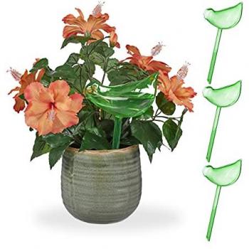 Lot de 4 Globes d'Arrosage Vert