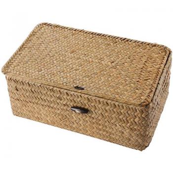 Recipiente Seagrass Multiuso con Tapa