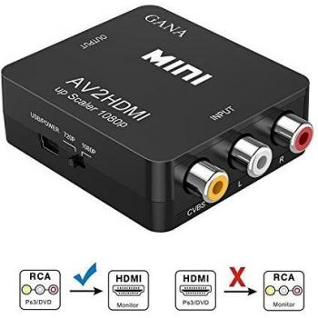 GANA AV HDMI Adapter mit USB Ladekabel