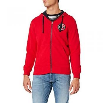 Maglione Sportivo Helly Hansen 1877, Rosso, Large Uomo