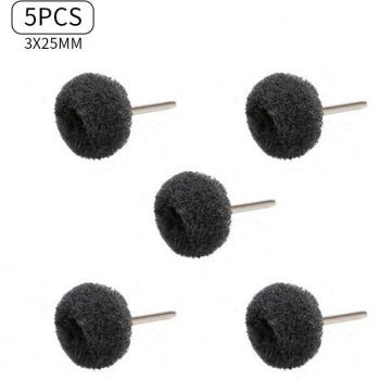 Mini Wool Felt Brush 3mm for Dremel Drill