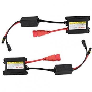 Ballast Compact Xenon HID 55W 12V Contrôle Numérique pour Lampes H1, H3, H7, H8, H9, H11