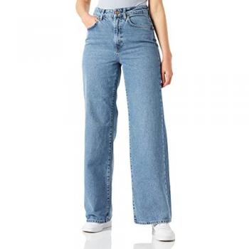 Jean Ample Taille Haute Only Hope Bleu Clair Femme L30