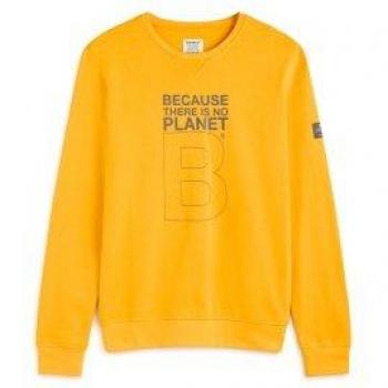 ECOALF Outlet Sudadera Amarilla 2024 Hombre Manga Larga