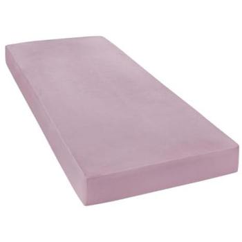 Spannbettlaken Janine ELASTIC 5002 – 200 cm lila Holunder, 35 cm Matratzenhöhe, 95 % Baumwolle