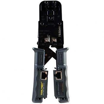 Herramienta de crimpado y analizador de cables dos en uno HOBBES