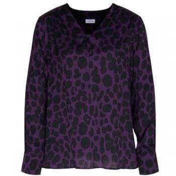 Seidensticker V-Neck Bluse »Schwarze Rose« Langarm