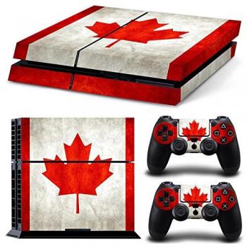 Morbuy PS4 Skin Vinyle Autocollant Décalque pour Console Playstation 4 + 2 Manettes Dualshock Set Skins