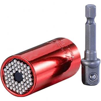 2Pcs Ratchet Socket Wrench Set 7-19mm