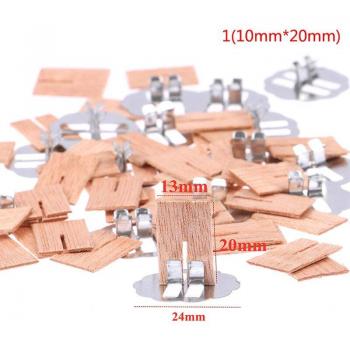 Accessoires en Bois pour Bougies Artisanales