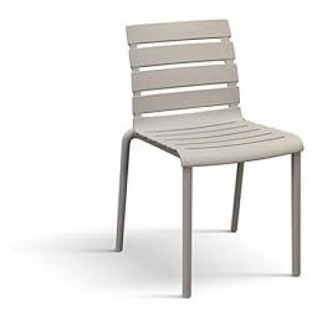 Pack “Sable Urbain” – 6 chaises empilables polypropylène beige (52×79×43 cm)