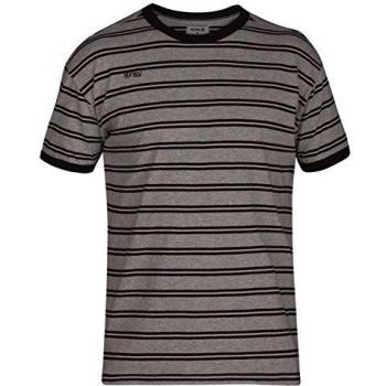 Hurley M Huntington SS Top, Hombre, Gris Oscuro