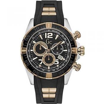 GC Gc SportRacer Herren-Armbanduhr 45mm Kautschuk Quarz Y02011G2
