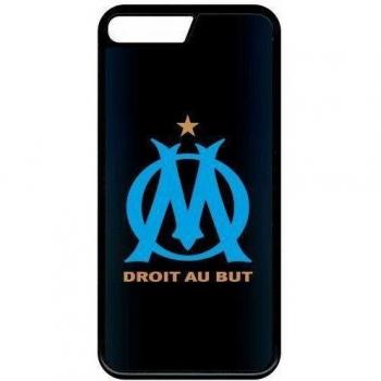 Custodia Blu per Apple iPhone 7+ Plus Olympique de Marseille