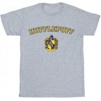 Harry Potter Hufflepuff T-Shirt für Damen grau XXL