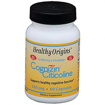 Healthy Origins, Cognizin, 250 mg, 60 cps