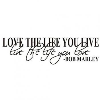 Decorazione Vinile Bob Marley Lo+DeModa