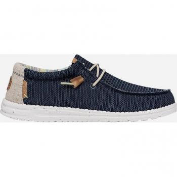 Scarpe da uomo Hey Dude Wally Eco Stretch Blu EU 40