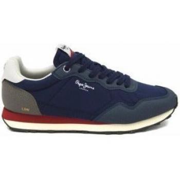 Scarpe Pepe Jeans Natch Combo Blu-Scuro-Grigio-Rosso 43