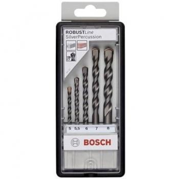 Set di Punte Bosch per Calcestruzzo 5 mm a 8 mm