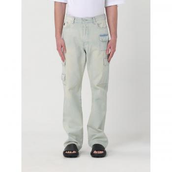 Ambush Relaxed Fit Stone‑Washed Cargo Jeans (Men, 33W)