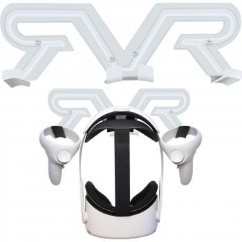 Black Wall Mount for Quest 2 VR Headset and Controller