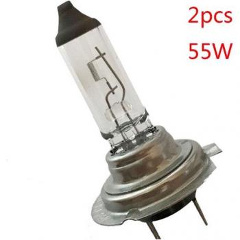 H7 55W/100W White Light Car Headlight Bulbs (2 Pack)