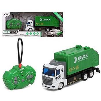 Camión de Basura Radio Control 1:48 con Sonido y Luces