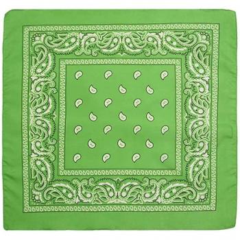 Bandana carré 55cm x 55cm motif paisley rouge et noir pour cyclisme
